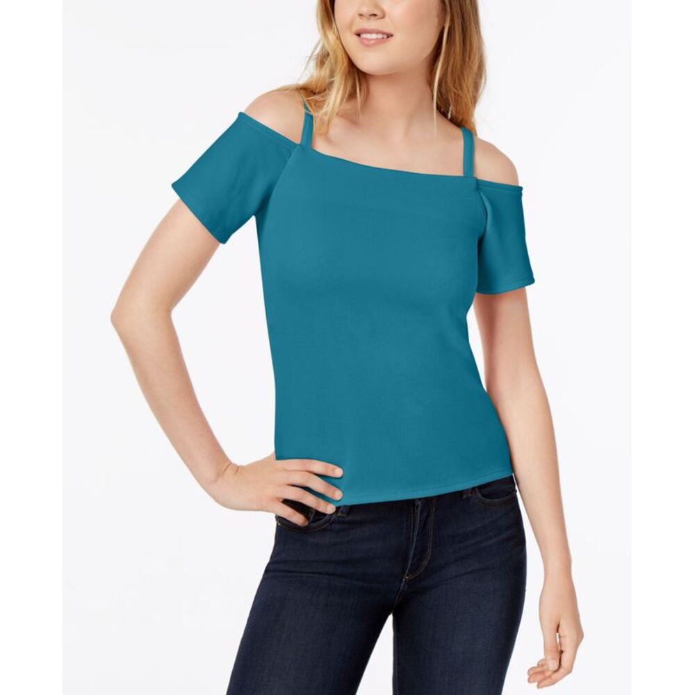 BAR III Cold-Shoulder Top